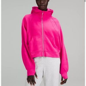 LULULEMON SONIC PINK SCUBA FULL ZIP XS/S